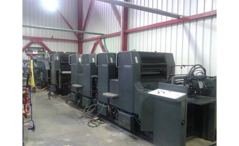 HEIDELBERG  SM 74-5 ΕΓΚΑΤΑΣΤΑΣΗ